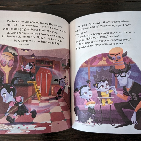 Vampirina Little Golden Book and Disney Junior kids books - Picture 5 of 9